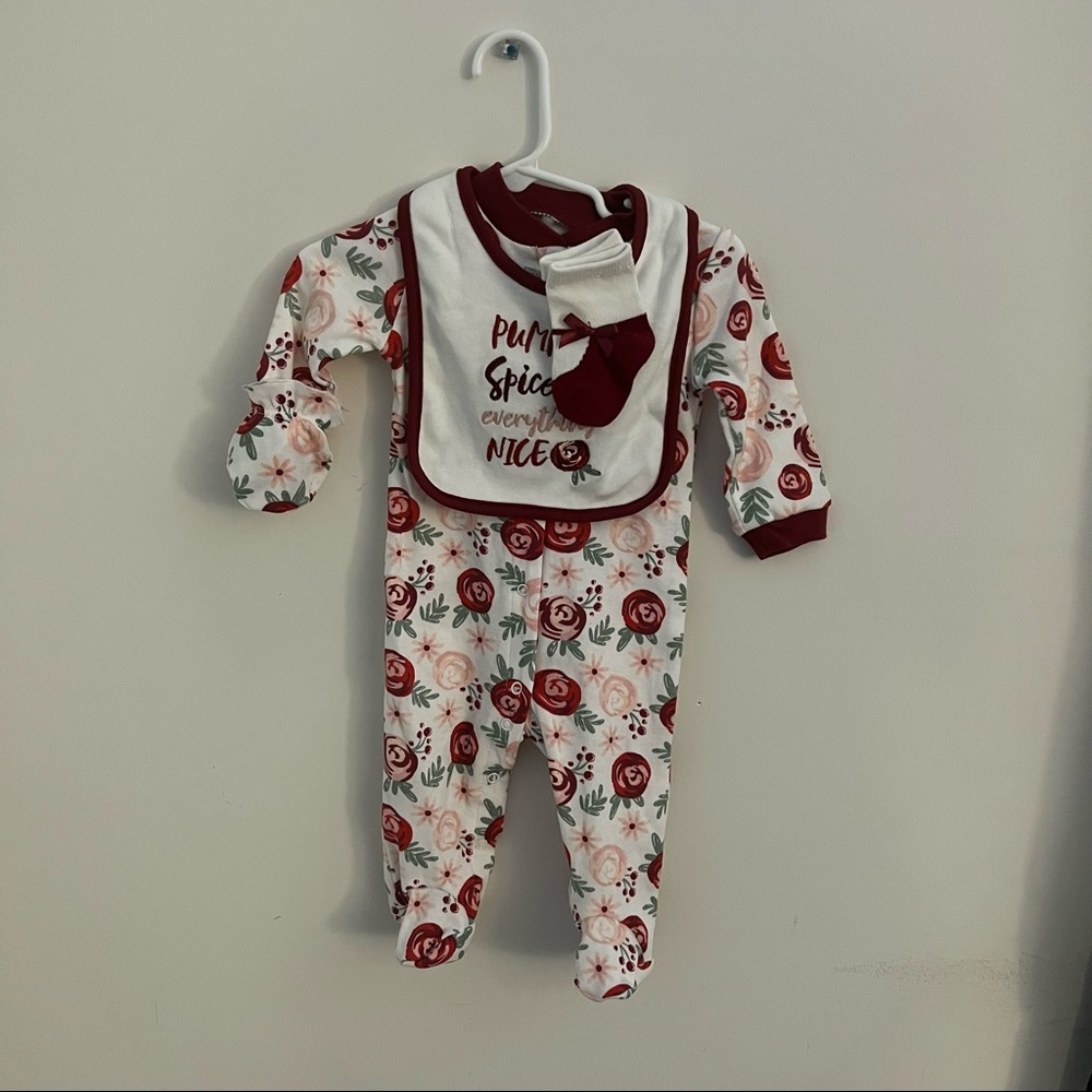 4 Piece Infant Pajama Set
